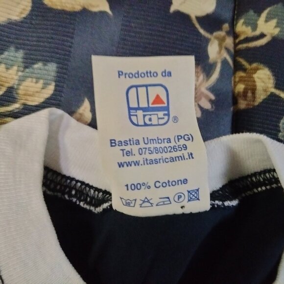 Vespa Italia Italian Kids Size 5-6 (Euro) Embroidered 100% Cotton Tee Shirt - Picture 4 of 10